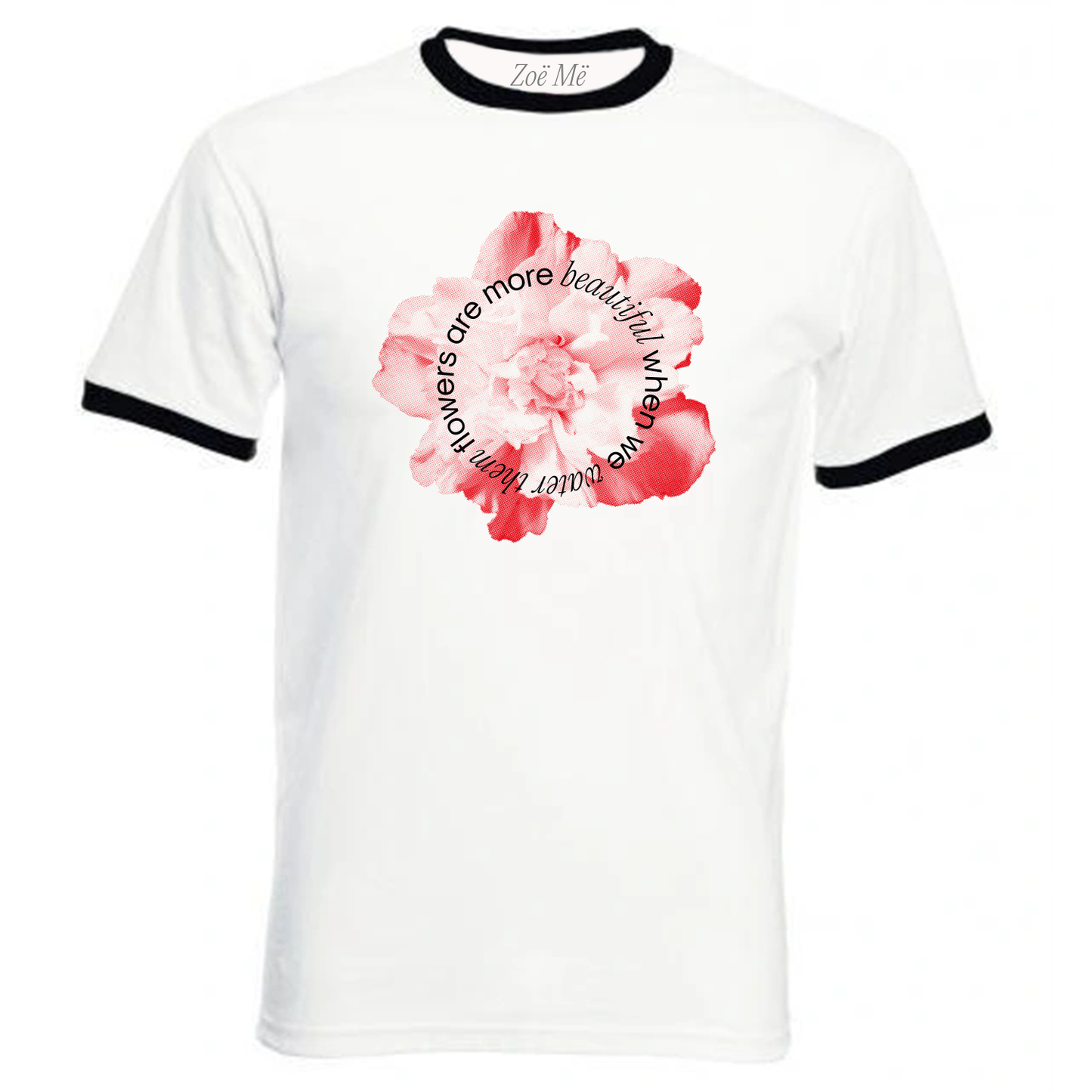 Flowers - Ringer Shirt