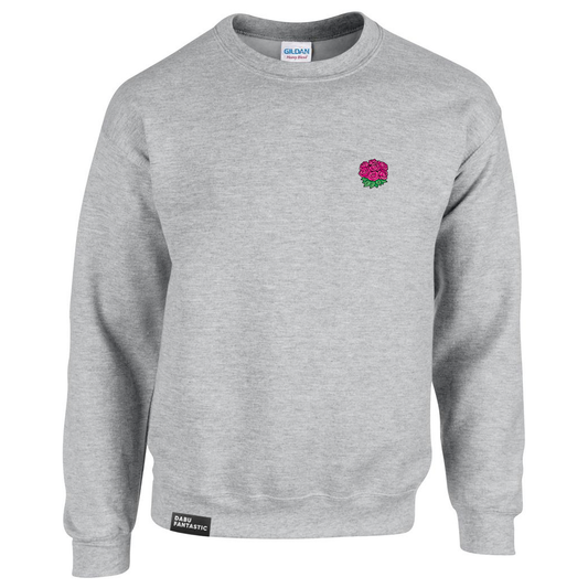 Rosen - Pulli (Rose Patch genäht)