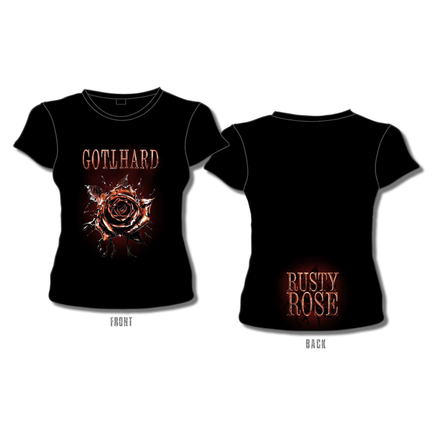 Rusty Rose - T-Shirt (Women)