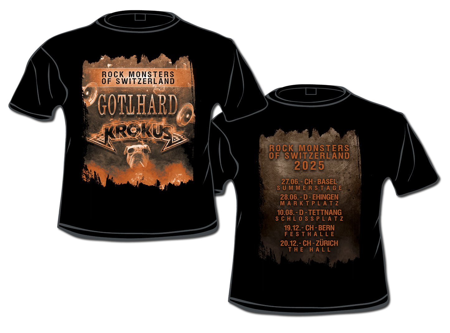 ROCKMONSTER 2025 (KROKUS/GOTTHARD) - T-Shirt