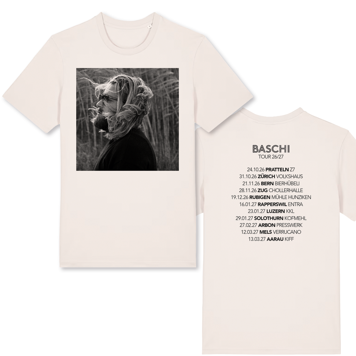 Baschi - Tourshirt (weiss)