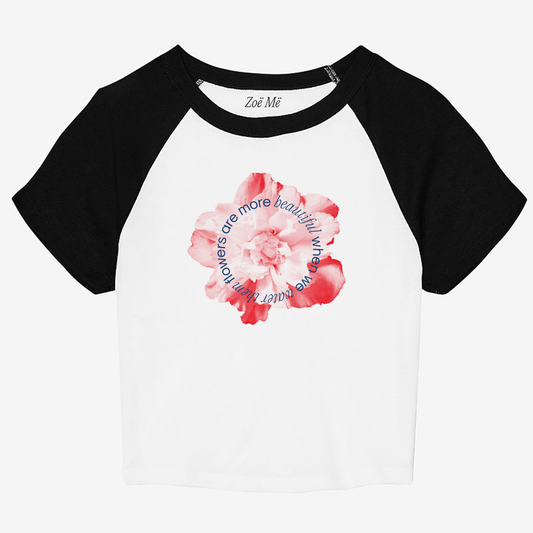 Flowers - Baby Tee