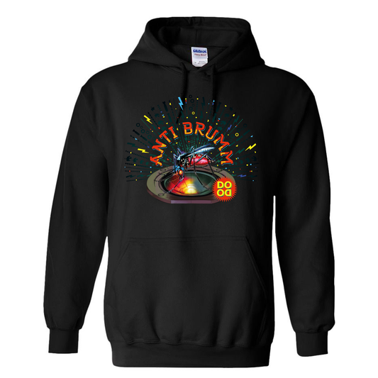 Antibrumm - Hoodie (10 farbiger Siebdruck)