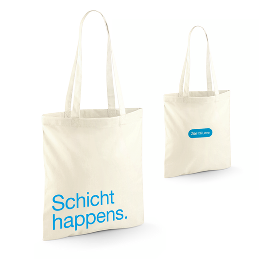 Schicht happens - Tasche