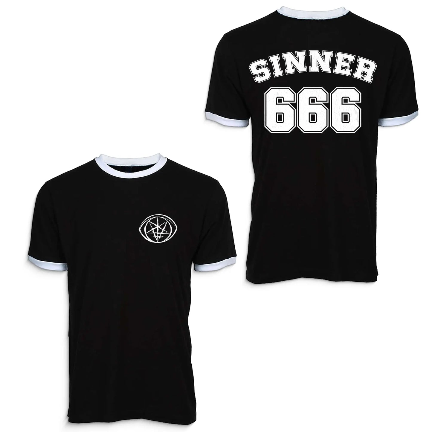 666 Ringer - T-Shirt