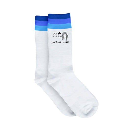 Zivadiliring - Socken (Weiss)