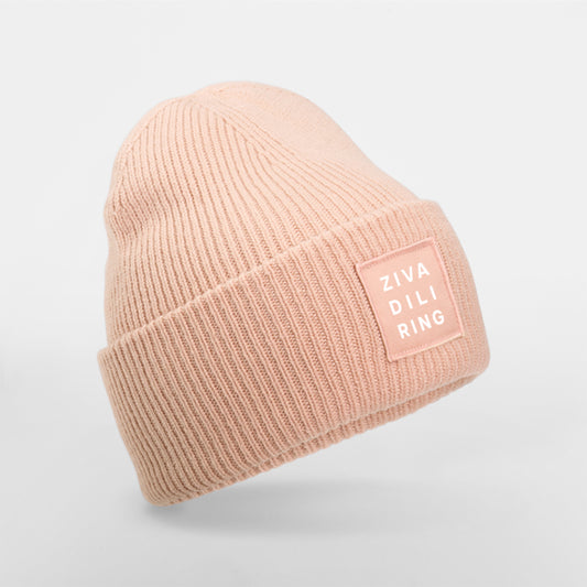 Zivadiliring - Beanie (Pfirsich)