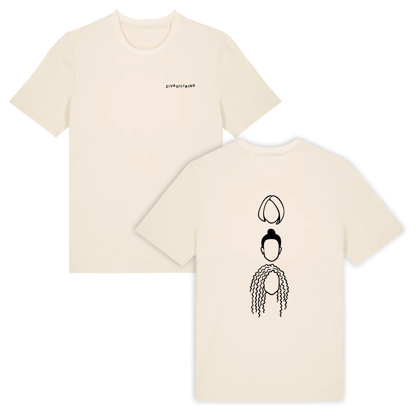 Zivadiliring - T-Shirt (Sand White)