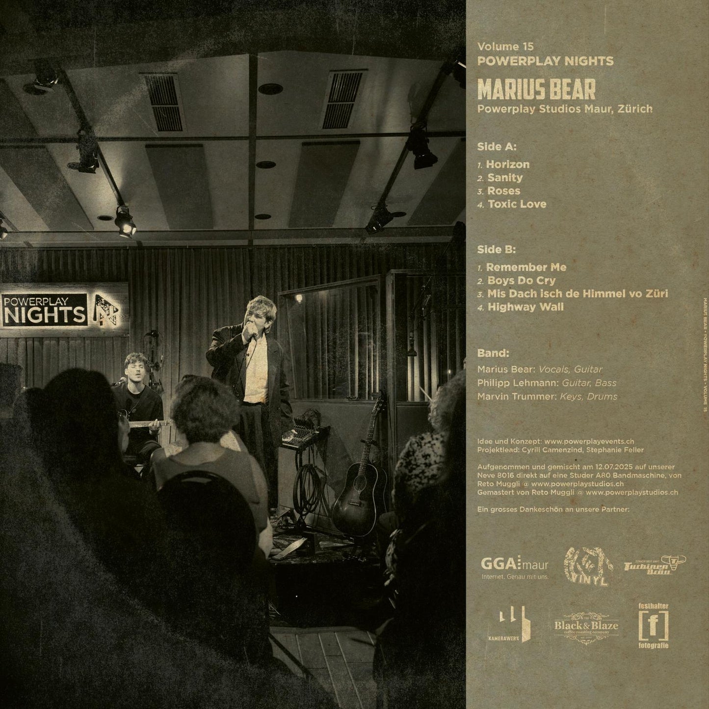 Marius Bear - Vinyl (Live Album)