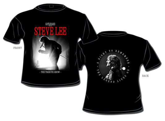 Steve Lee Tribute - T-Shirt (Moon and Stars 2025 Edition)