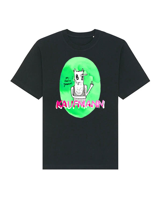 En liaba Gruass - T- Shirt (schwarz)