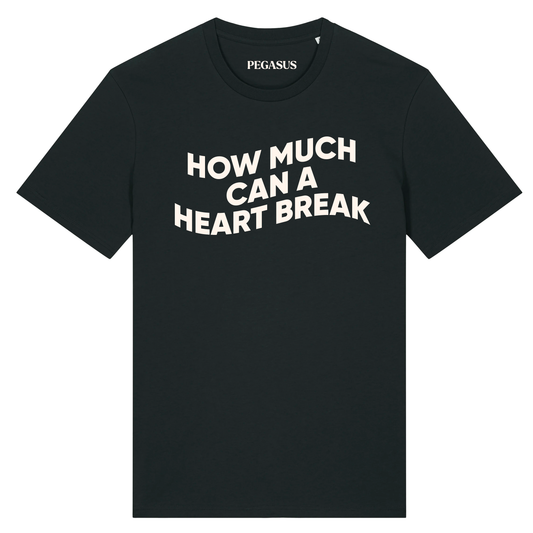 How Much Can A Heart Break - T-Shirt (Schwarz)