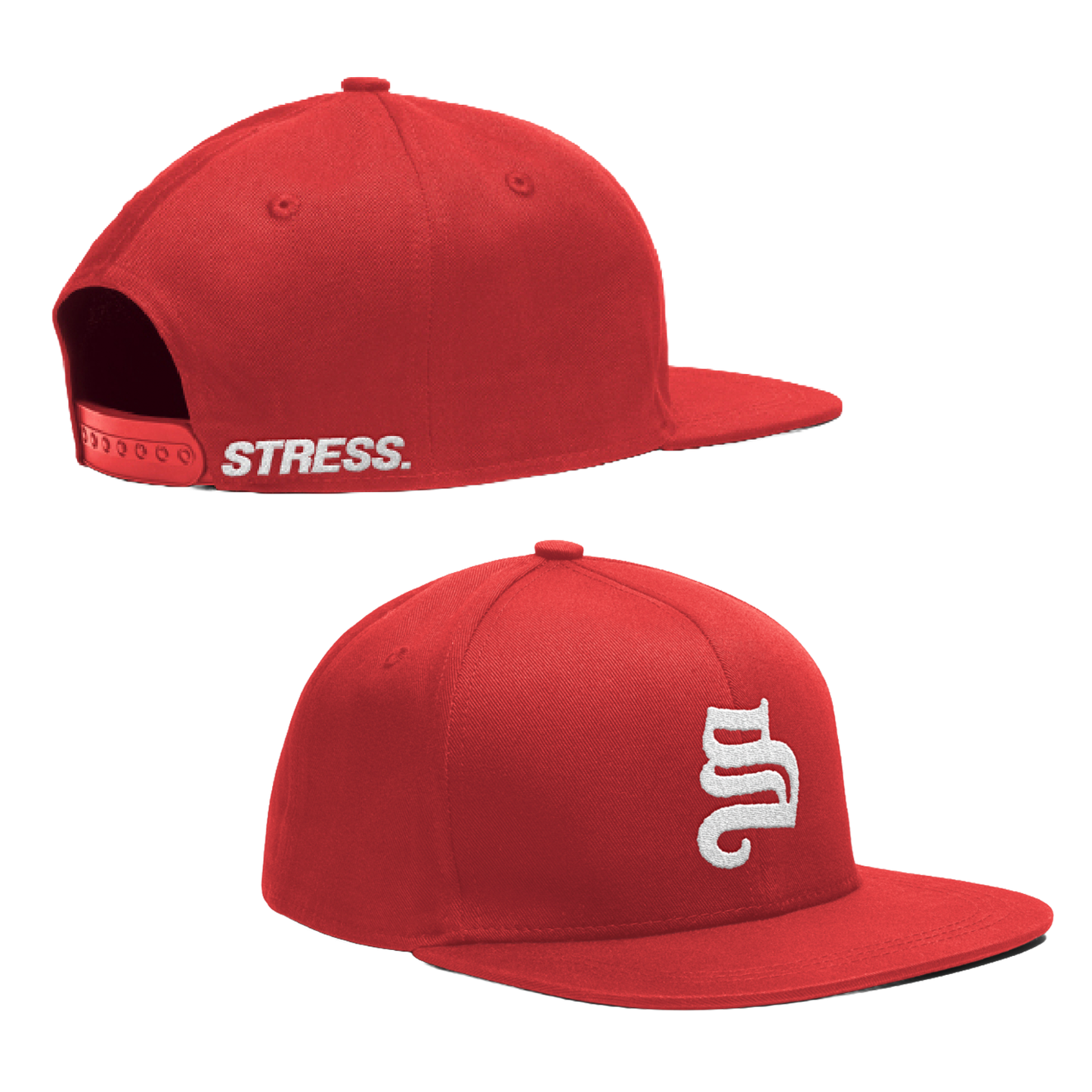 Stress - Cap (rot)