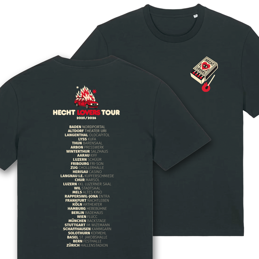 Lovers Tour - T-Shirt (schwarz)